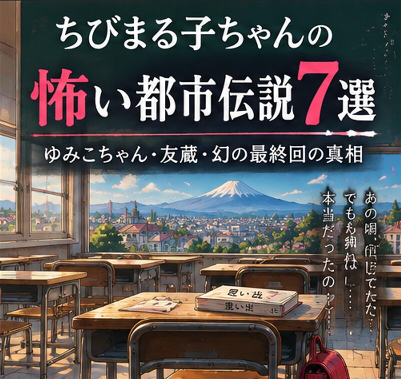 ちびまる子ちゃんの怖い都市伝説7選！ゆみこちゃん・幻の最終回の真相